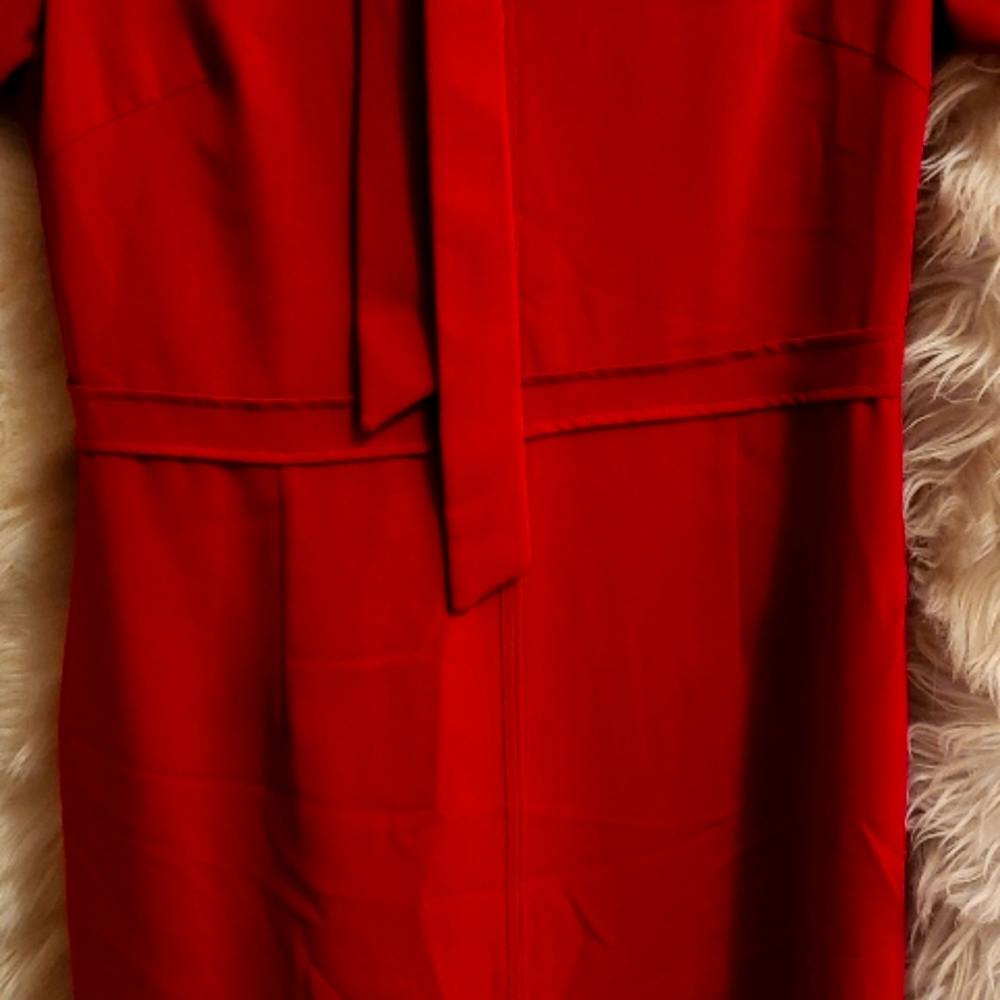 Red dress